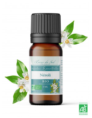 Huile Essentielle Néroli Bio (Fleur d'Oranger) - Bio et santé