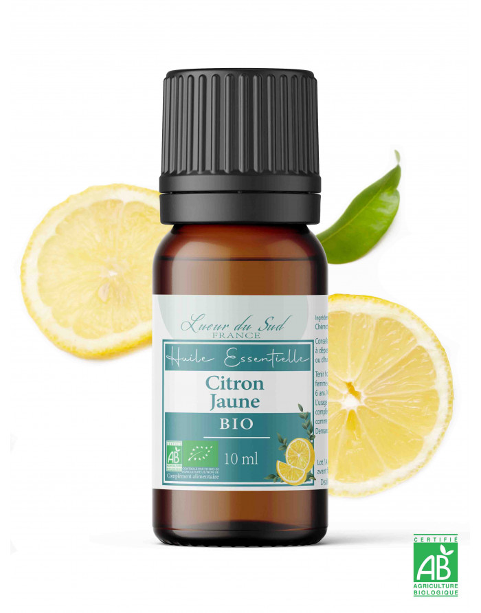 Citron jaune Bio - Huile essentielle